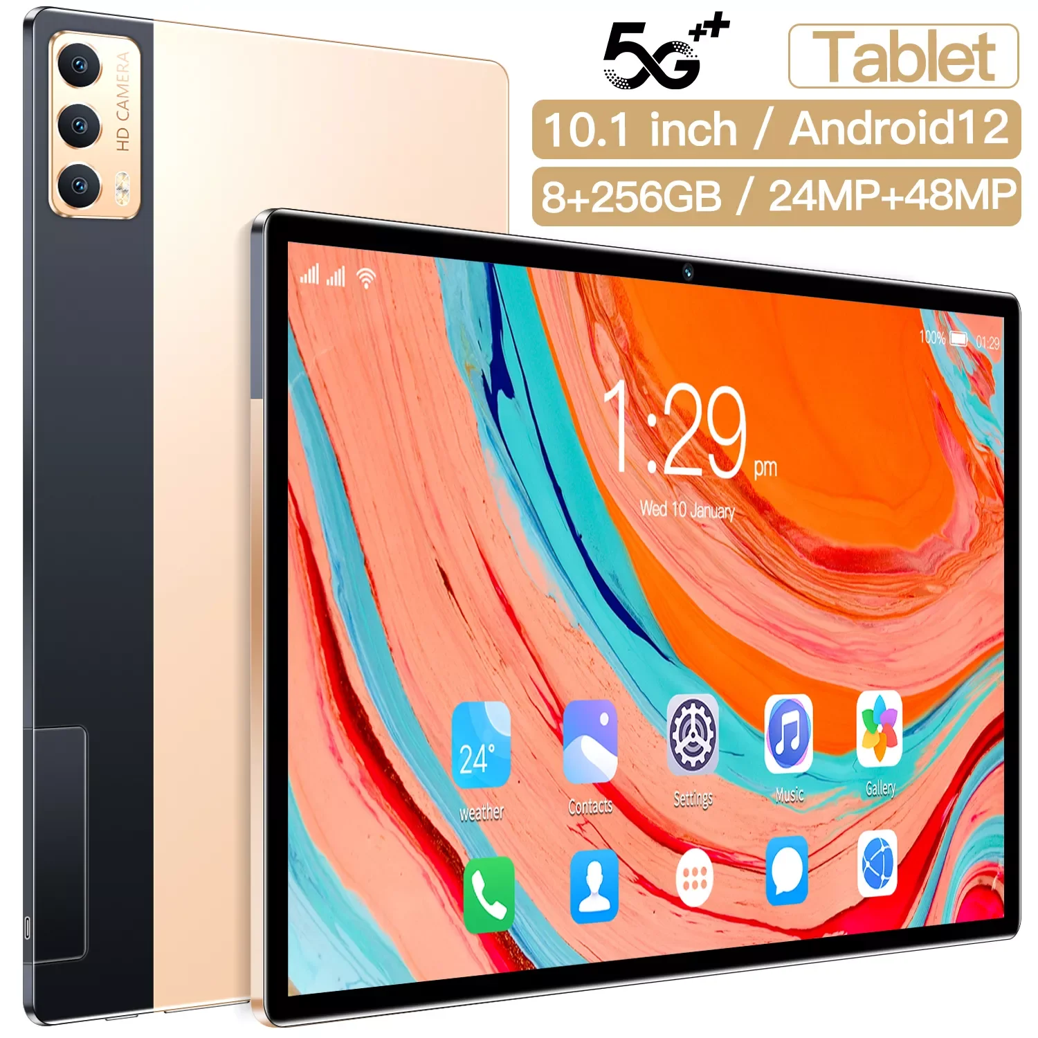 

Планшет на Android 12, 8 ГБ ОЗУ 2022 Гб ПЗУ, 11 дюймов, 4k HD экран