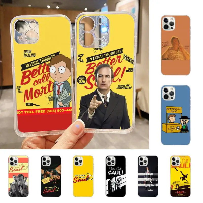 

Better Call Saul Phone Case For Iphone 7 8 Plus X Xr Xs 11 12 13 Se2020 Mini Mobile Iphones 14 Pro Max Case