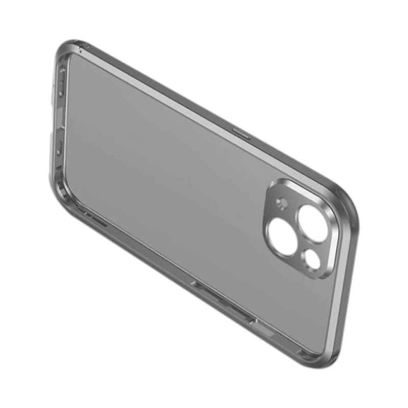 

For Iphone 13 Case Metal Phone Cover For Iphone13 Metal Frame Mobile Phone Case Ultra-Thin Frame For Iphone 13