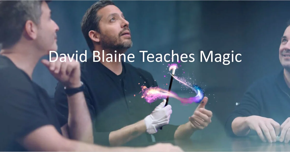 

2022 David Blaine Studio Masterclass Teaches Magic - MAGIC TRICKS