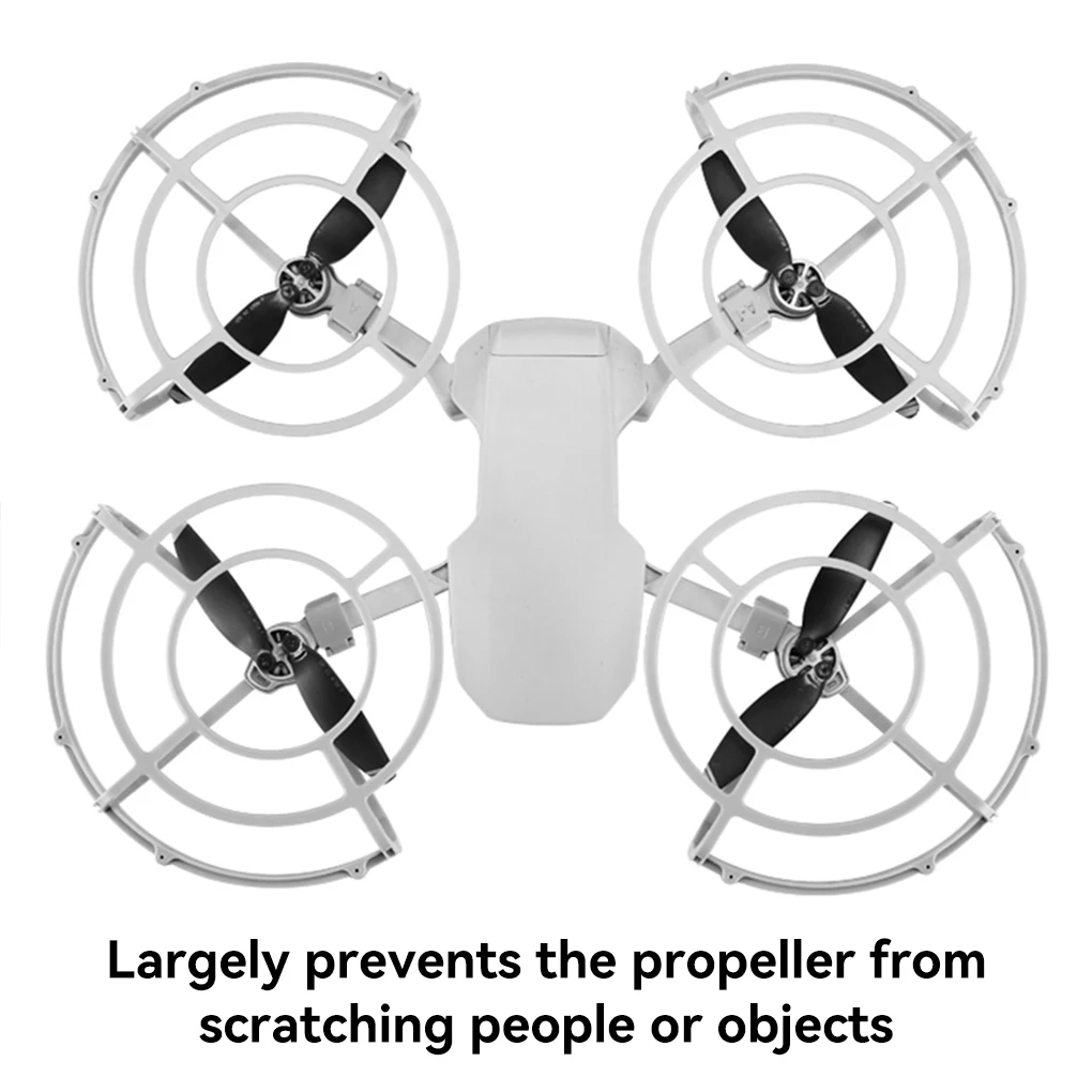 

4Pcs Drone Propeller Protector Portable Detachable Protective Replacement Heats Insulation Fast Release Guard Part