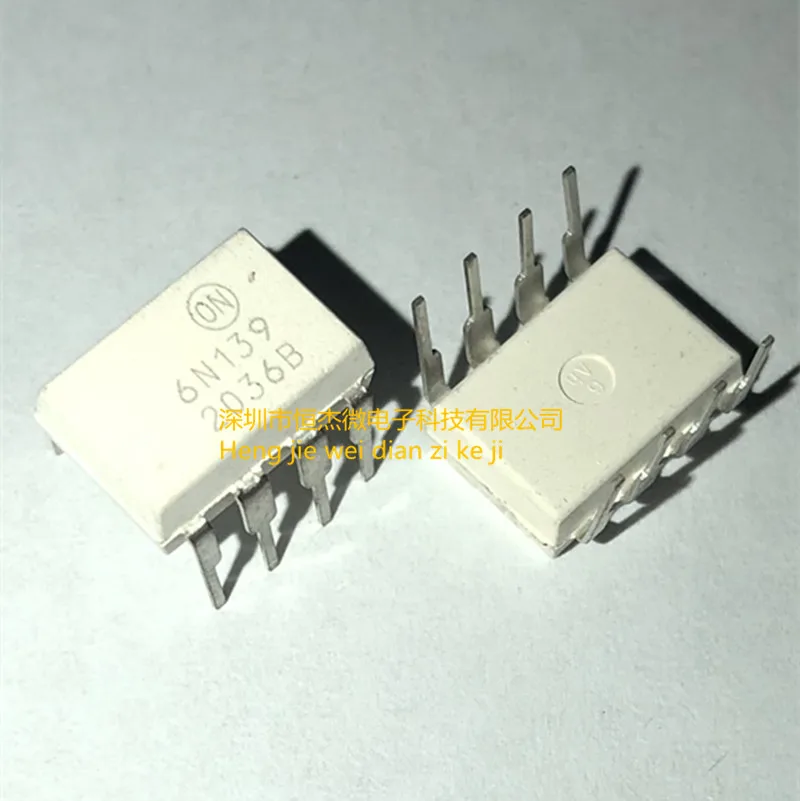 

10pcs/ in-line 6N139 DIP-8 imported original brand new single channel/high speed optocoupler isolator