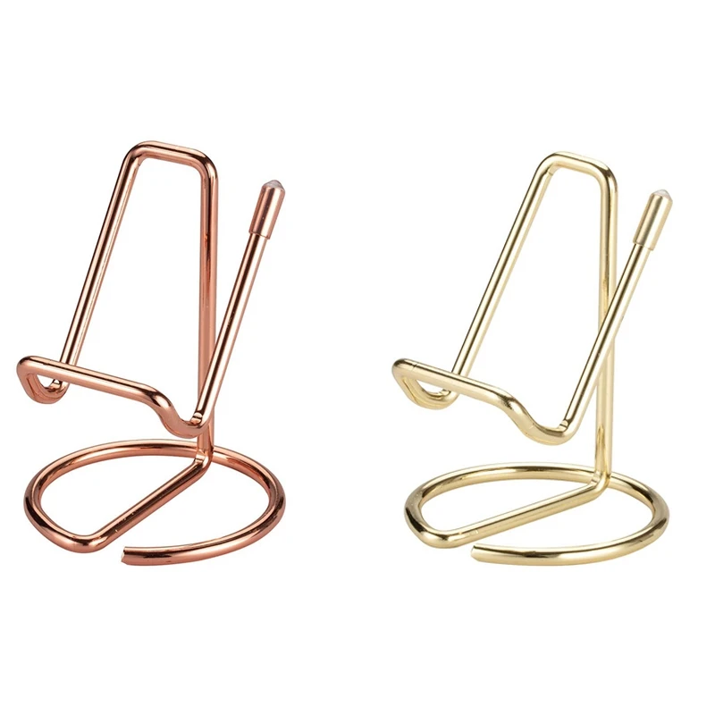 

Business Card Holder For Desk, Metal Business Card Display Holder Stand, Office Desktop Name Card Holder