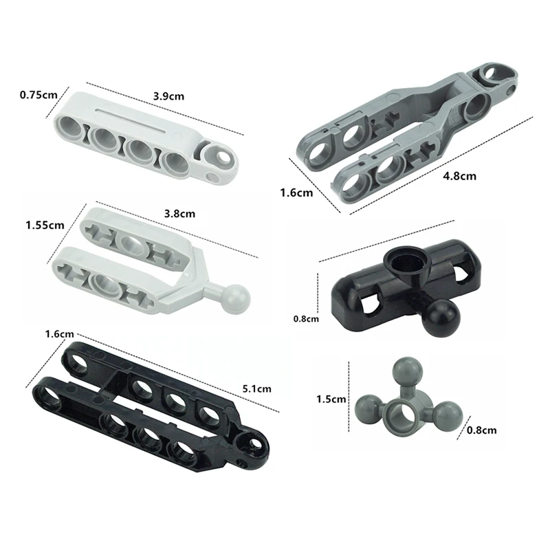 Конструктор технические детали подвеска Wishbone Arm совместим с 6571 6572 32195 57515