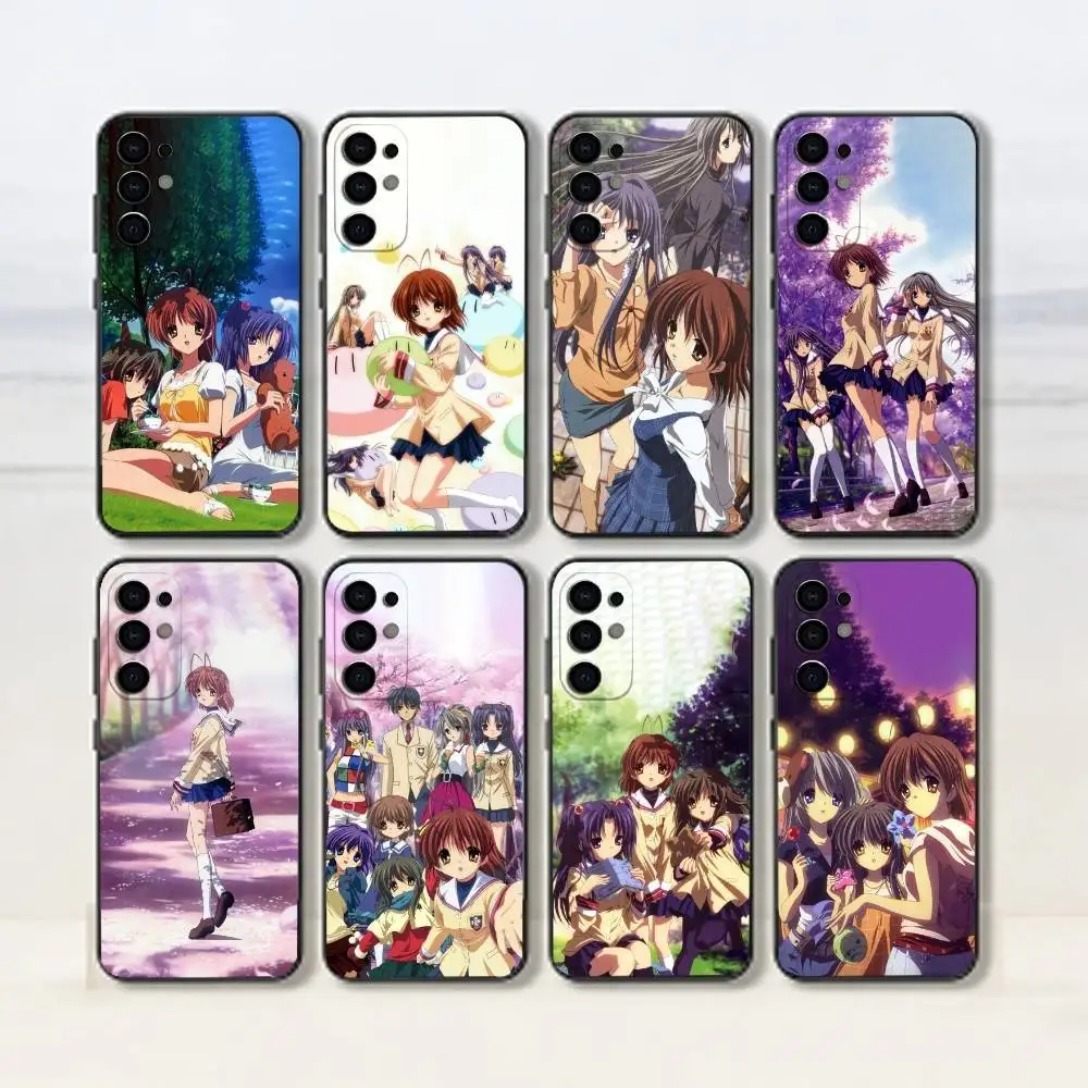 Фото Чехол для телефона Furukawa Nagisa-Sakagami Tomoyo-CLANNAD для Samsung S25, S24, S21, S22, S23, S30, Ultra, S20, Plus, Fe, Lite, Note, 10, Black Co №1