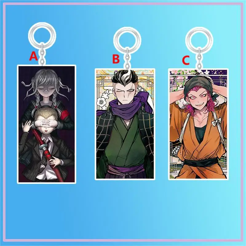 Аниме брелок Danganronpa Souda Kazuichi Tanaka gandсаму акриловый брелок ремешок фигурка подвесные аксессуары 6 см