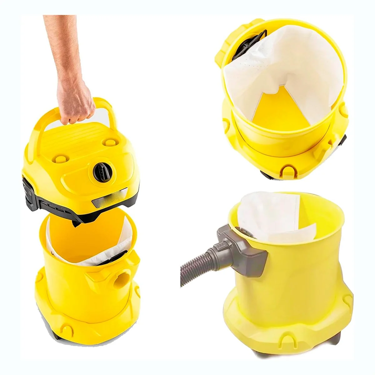 Мешки для пылесоса фильтр подходит Karcher KFI 357 KFI357 KA 40 сменный мешок 2 863-314.0WD2 Plus WD3