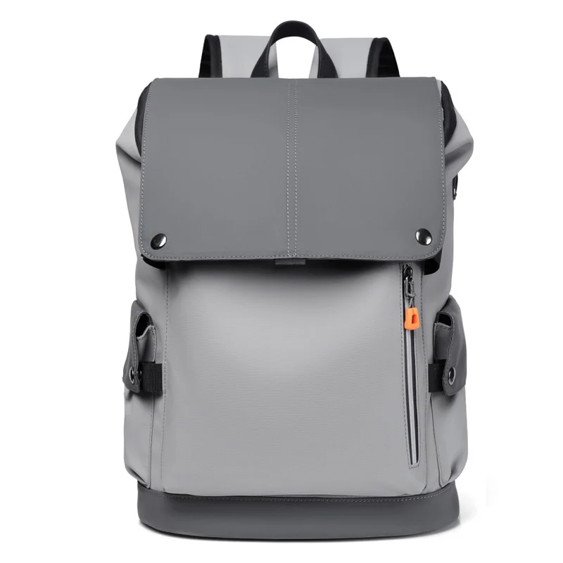 

Patchwork Black Bags For Men and Women 2023 New 2023 Zipper Backpack PU Leather School Crossbody Shoulder Back Pack