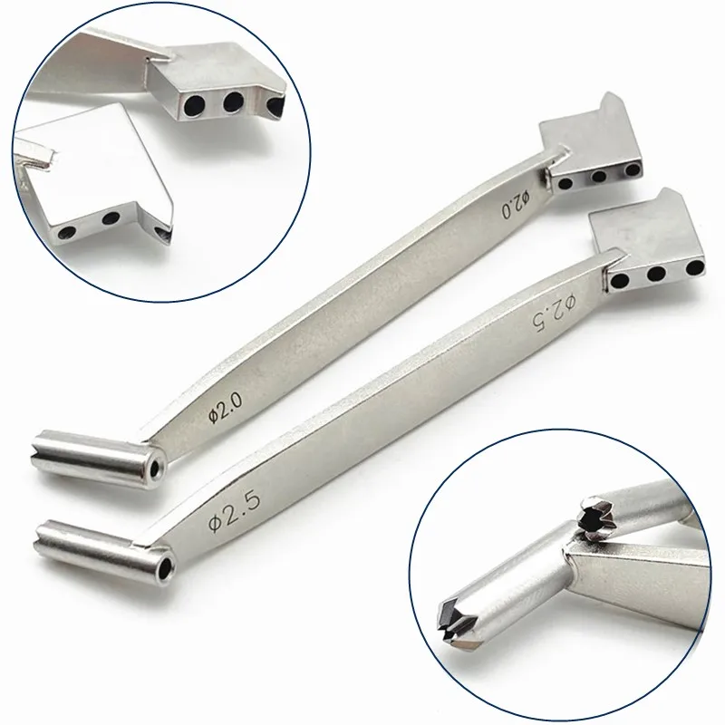 

Orthopedics Parallel Drill Guide for K-wire 2.0mm /2.5mm drill Guide Stainless Steel Orthopedics Surgery Pet Instrument