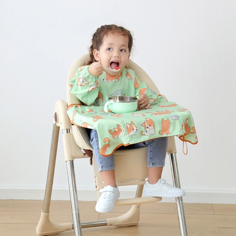

Newborns Bib Table Cover Baby Dining Chair Gown Waterproof Antifouling Saliva Towel Burp Apron Food Feeding Accessories