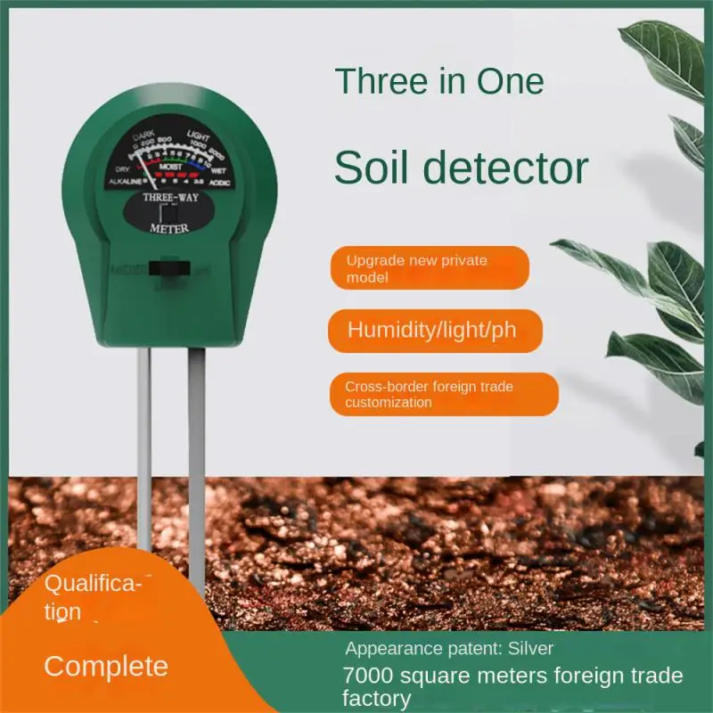 

Soil Moisture Sensor Meter Detector Metal Probe Gardening Plant Flower Water Analyzer Test Instrument Hygrometer Tool