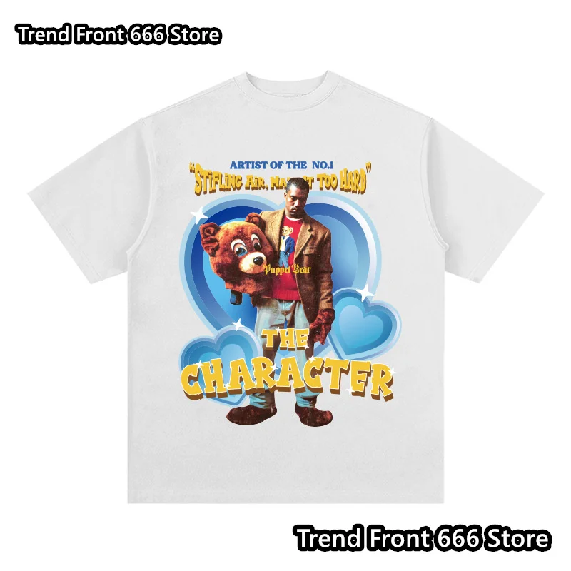 Женские Хлопковые Футболки Kanye Летняя Модная Удобная Футболка С Короткими