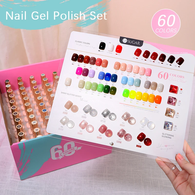 Набор гель-лаков для ногтей 15 мл