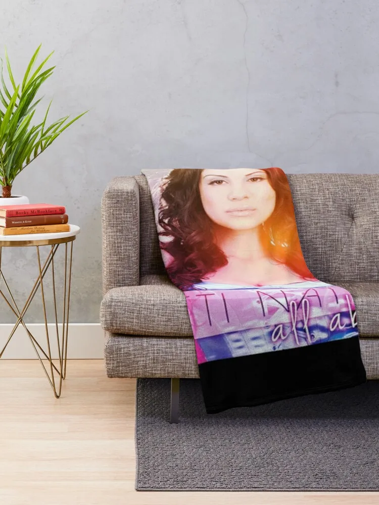 Natti Natasha - All About Me album 2012 Throw Blanket Blankets For Sofas Sofa Thin