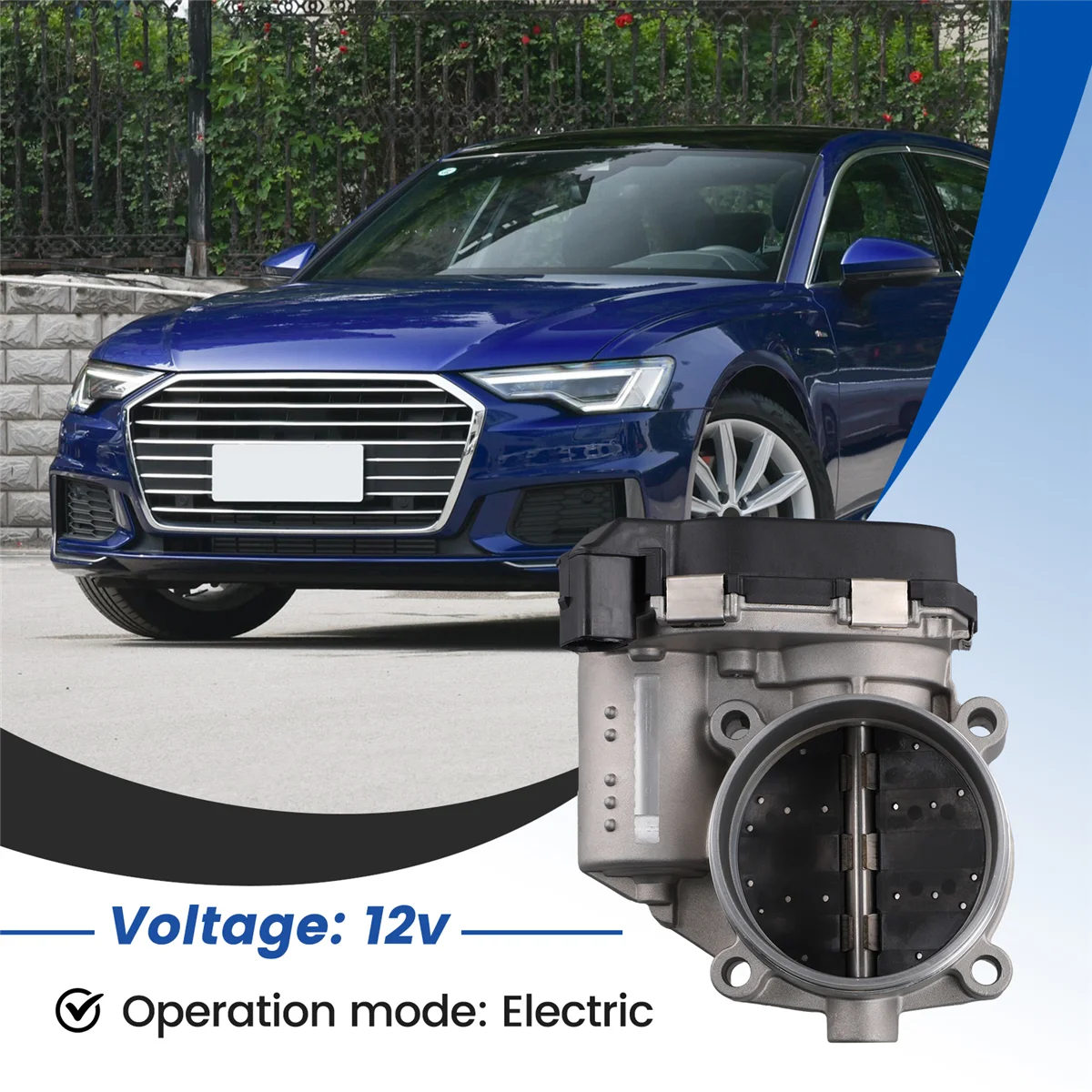 Корпус дроссельной заслонки для Audi A4 A5 A6 A7 A8 Q5 VW Touareg 2.0 TFSI 06E 133062 H A2C 82493600