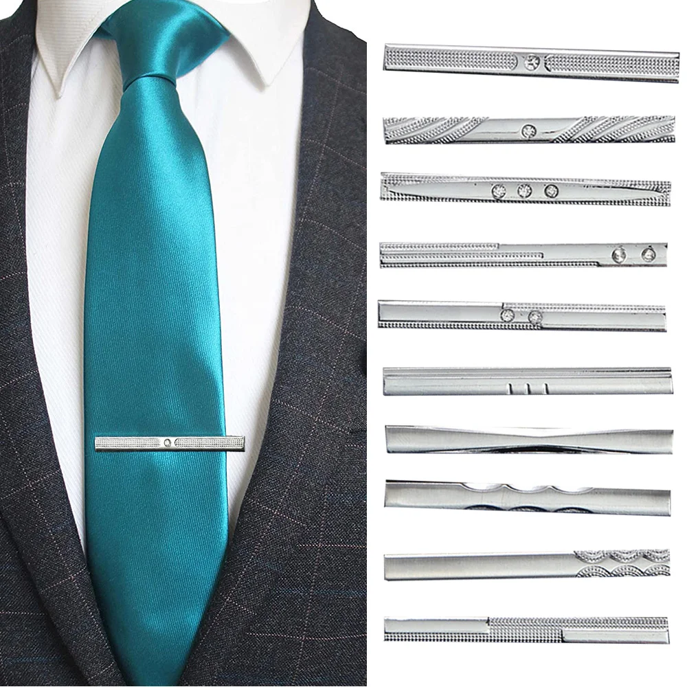 

5 см булавка для галстука для мужчин, Классические медные зажимы для галстука, качественная эмалированная металлическая зажим для галстука в деловом стиле