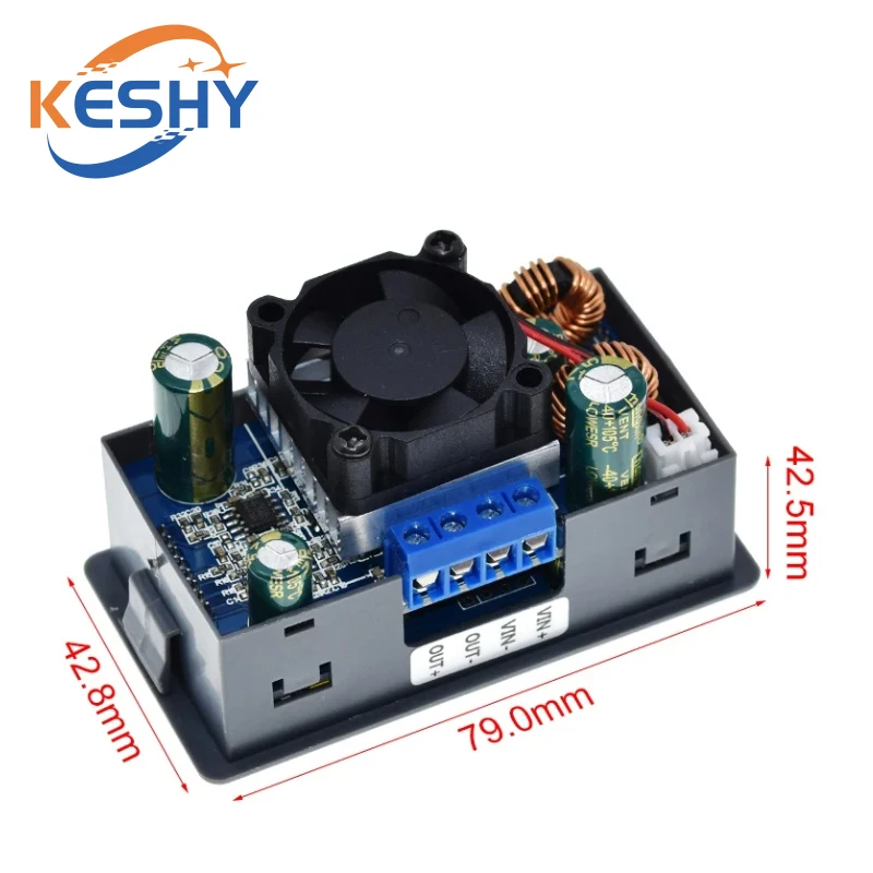 XYS3580 DC понижающий повышающий преобразователь CC CV 0 6-36 В 5A модуль питания