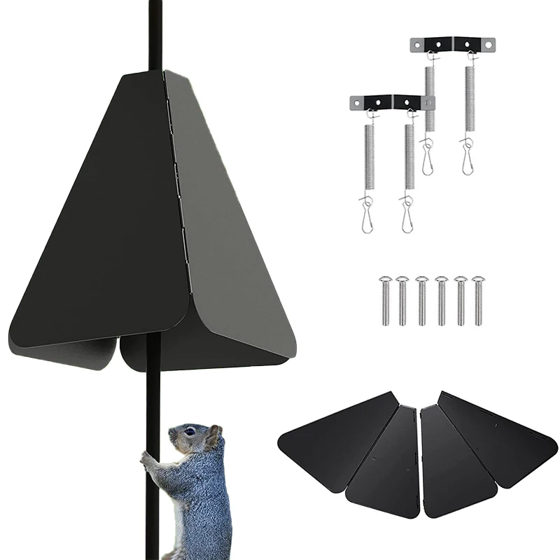

Squirrel Baffles for Bird Feeders | Squirrel Proof Bird Feeders Spinner | Bird Feeder Squirrel Proof | Squirrel Baffle with Dual
