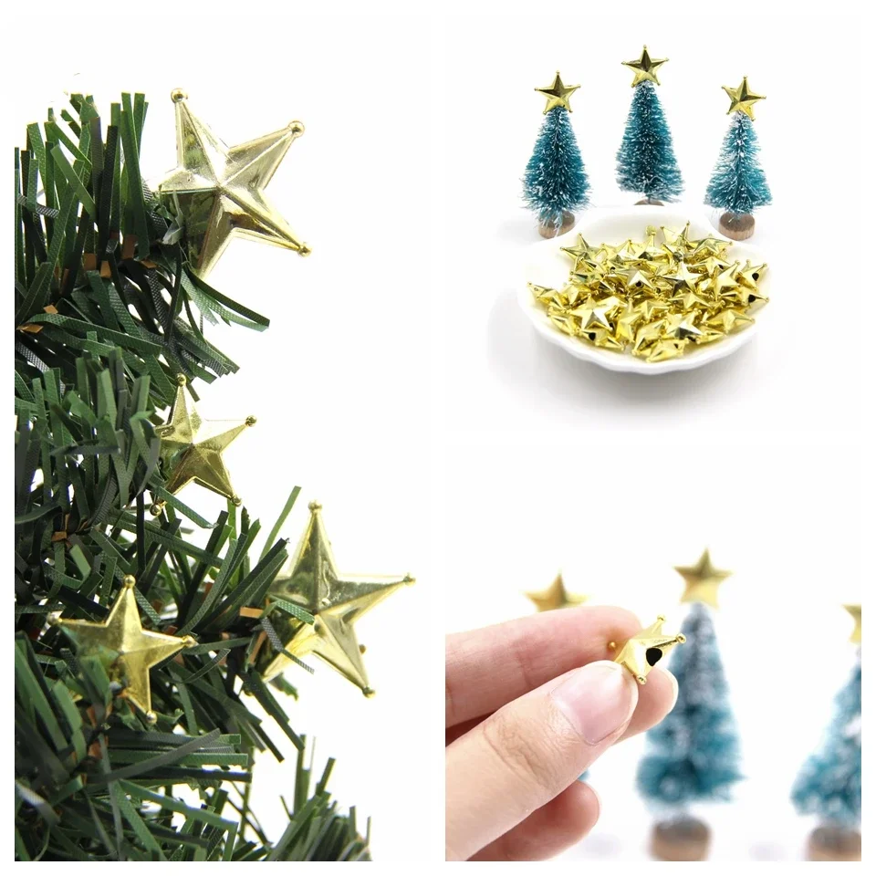 

10pcs Christmas Decoration Diy Stars,Star Christmas Decorations Christmas Tree,Creating A Festive Atmosphere