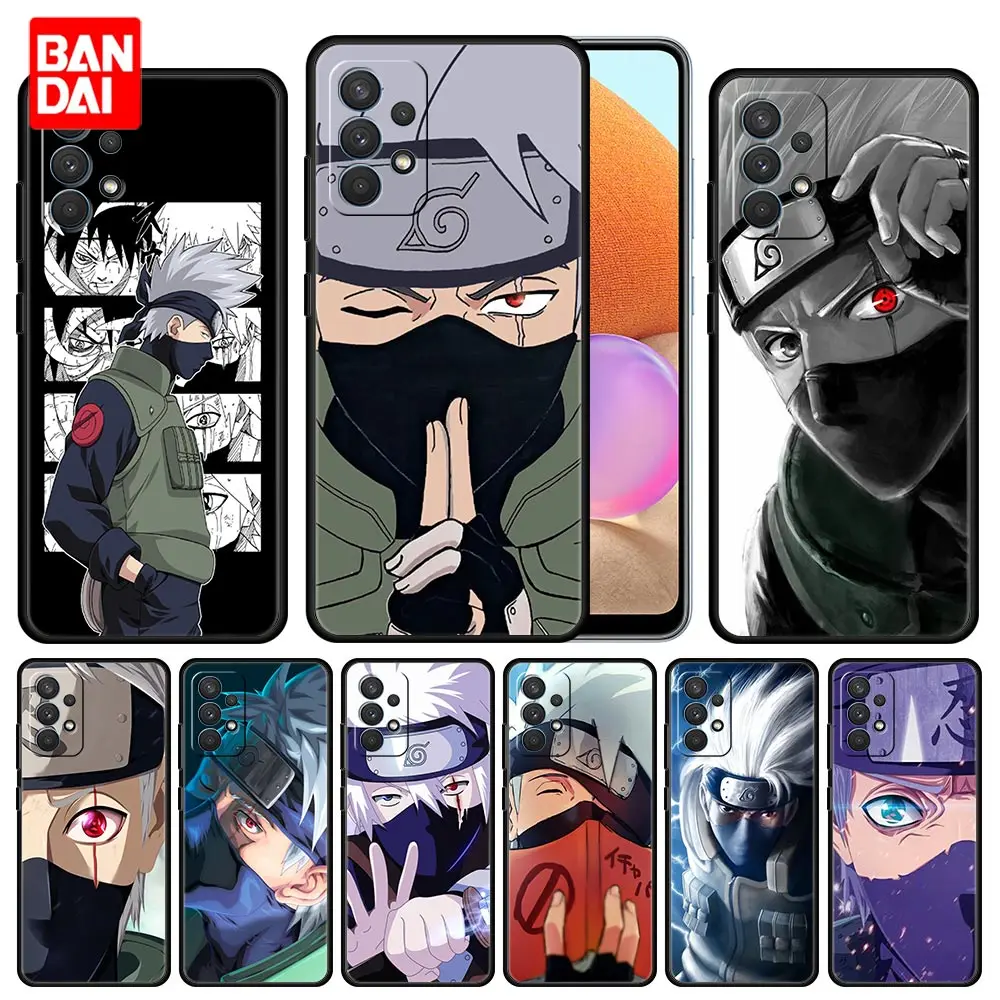 

Cover Case for Samsung Galaxy A51 A52 A03 A13 A31 A32 A50 A70 A71 Note 20 Ultra 5G Full Japan Style Coque Naruto Anime Kakashi