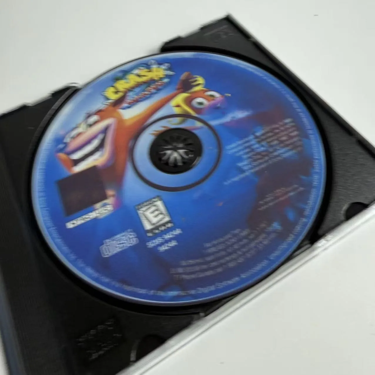 Фото Высококачественный репродукционный диск для PS1: Crash Bandicoot 3: Warped (версия для США с вибрацией, без инструкции) №3