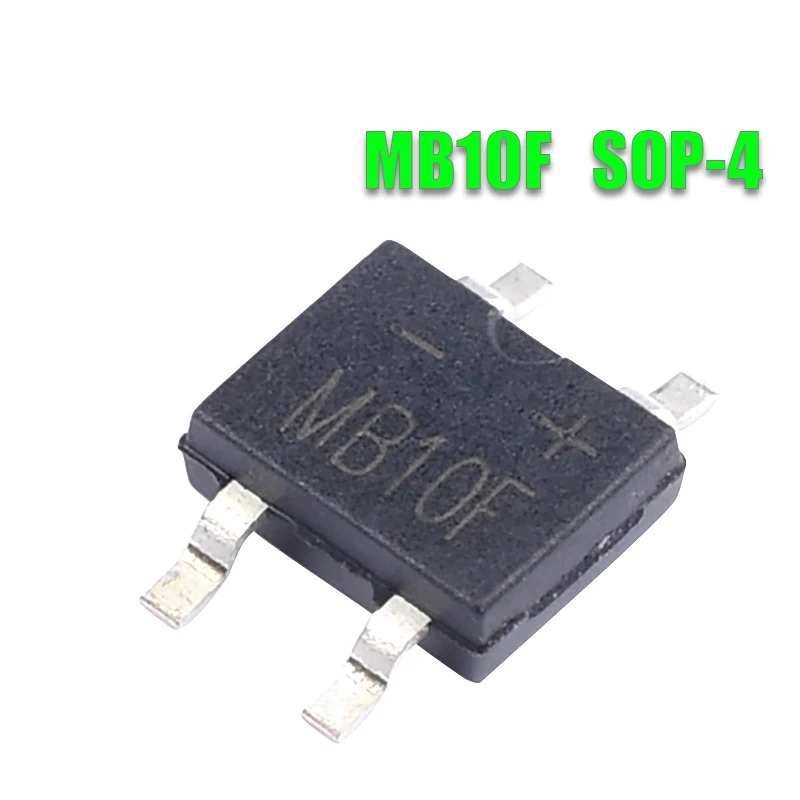 20pcs MB10F MB10 SOP4 1A 1000V SMD גגסטאק שר 20pcs MB10F MB10 SOP4 1A 1000V SMD גגסטאק שר