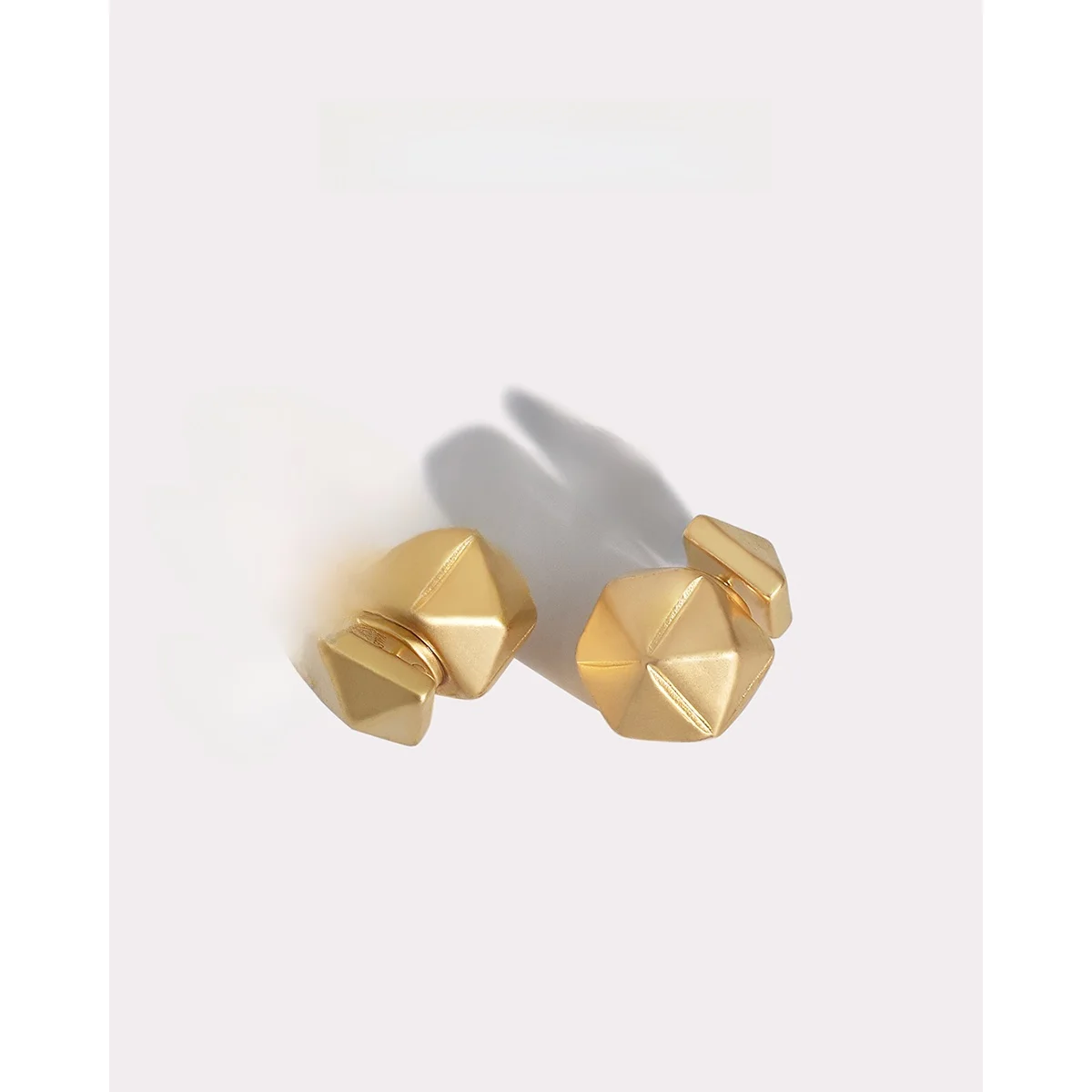 [Abromake] серьги-гвоздики с заклепками легкие роскошные уникальные серьги High Sense