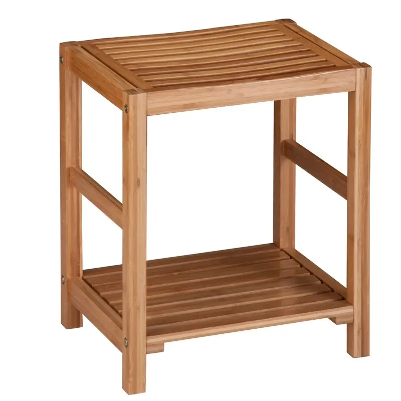 

Honey Can Do Bamboo Spa Bench, Natural