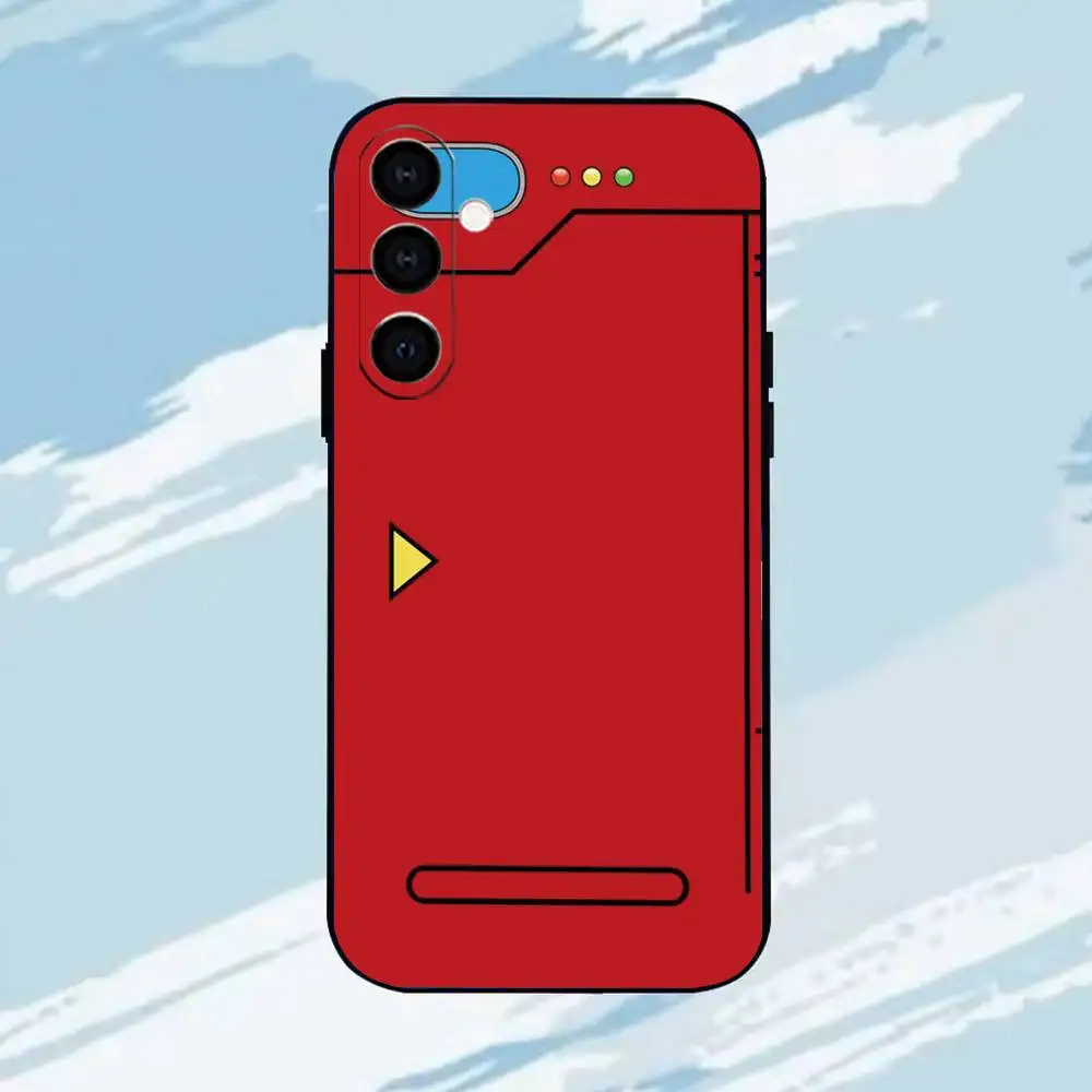 Фото Чехол для телефона P-Pokedex Alt G-Gift для Samsung Galaxy A73, A72, A71, A53 и других моделей, мягкий черный чехол №3