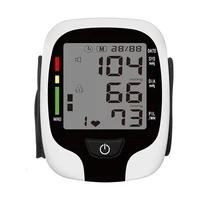 automatic digital wrist blood pressure monitor sphygmomanometer english voice manual tonometer original bp heart rate pulse mete