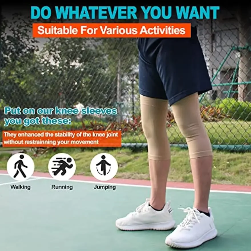 1 пара наколенников для поддержки колена улучшения кровообращения и облегчения