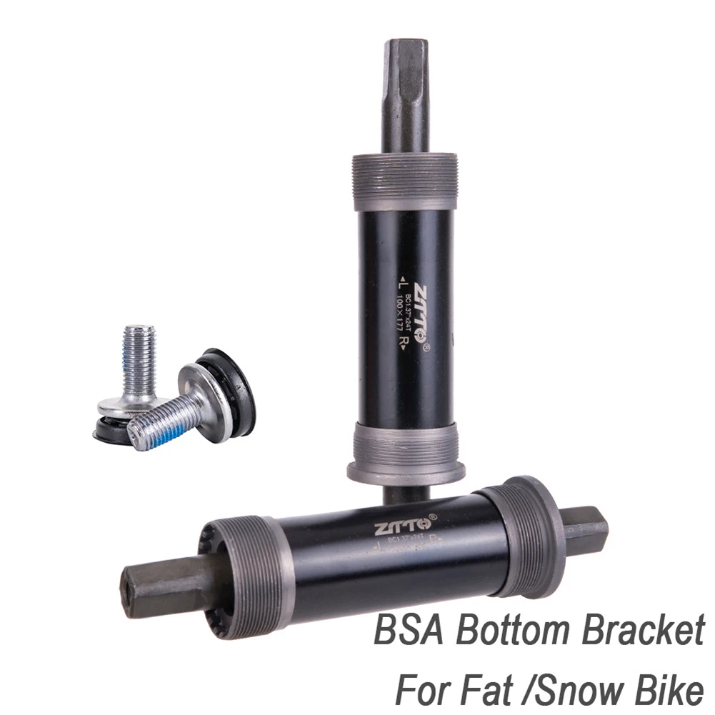 

Mountain Bicycle Bottom Brackets 80x142mm 100x155mm 100x177mm MTB Mountain Bike Sealed Cartridge BSA Bike Parts