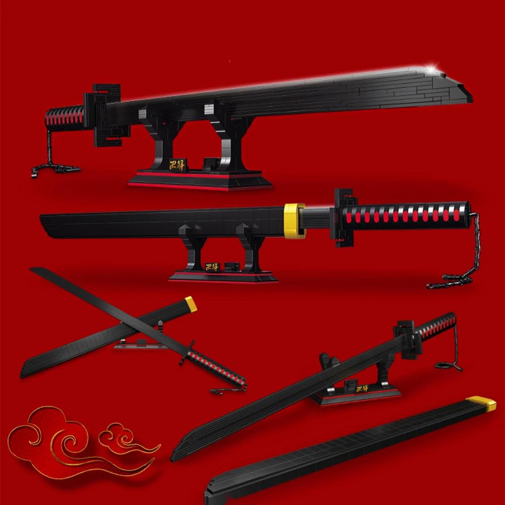 

Creative Movie Game Ideas Knife Weapon Sword Moc Dk1501 1502 1503 Bricks Model Building Blocks Toys For Children Christmas Gifts