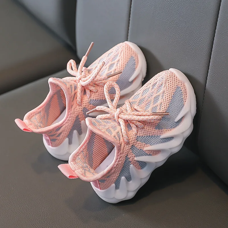 

Children's Sports Shoes Spring Autumn New Boys Mesh Shoes Breathable Girls Fashion Sneakers Hot Sale Kids Casual Shoes