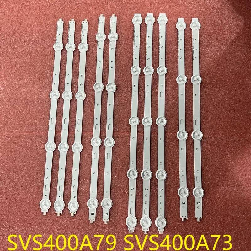 Комплект из 10 светодиодный ных лент для подсветки 40PFL3208H 40PFL3208K 40D1333B 40L1333B 40PFL3208T LTA400HM23 SVS400A73 SVS400A79 A B D C D