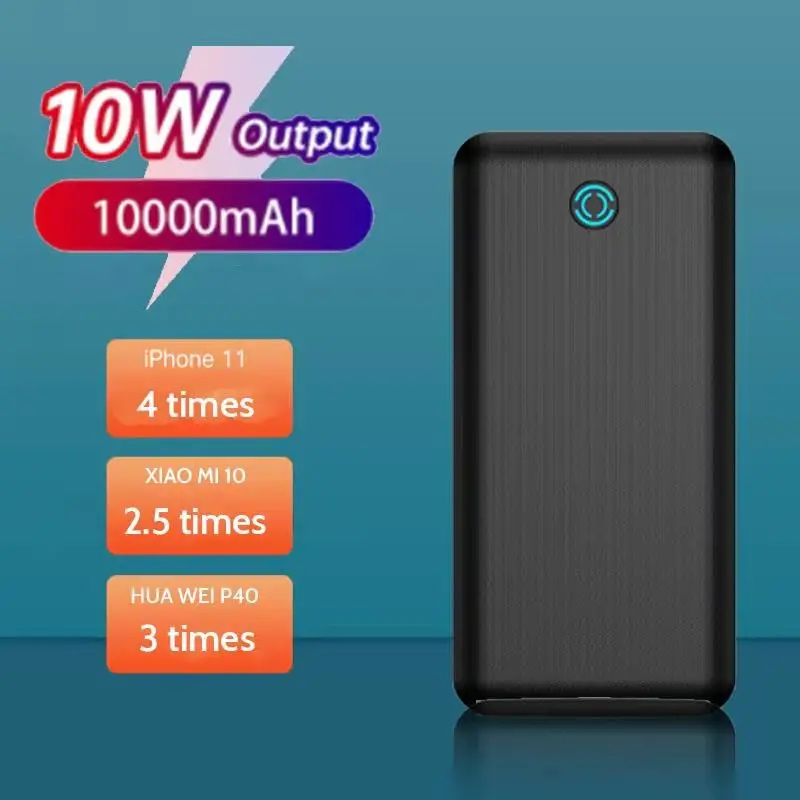 

Power Bank 10000mAh External Battery 10000 mAh Powerbank PD 10W Charging Portable Charger For iPhone Xiaomi mi Poverbank