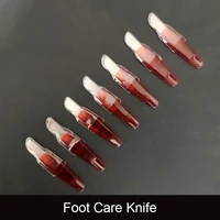 stainless steel pedicure knife corn knife foot eye knife nail fungus nail polish knife foot care knife