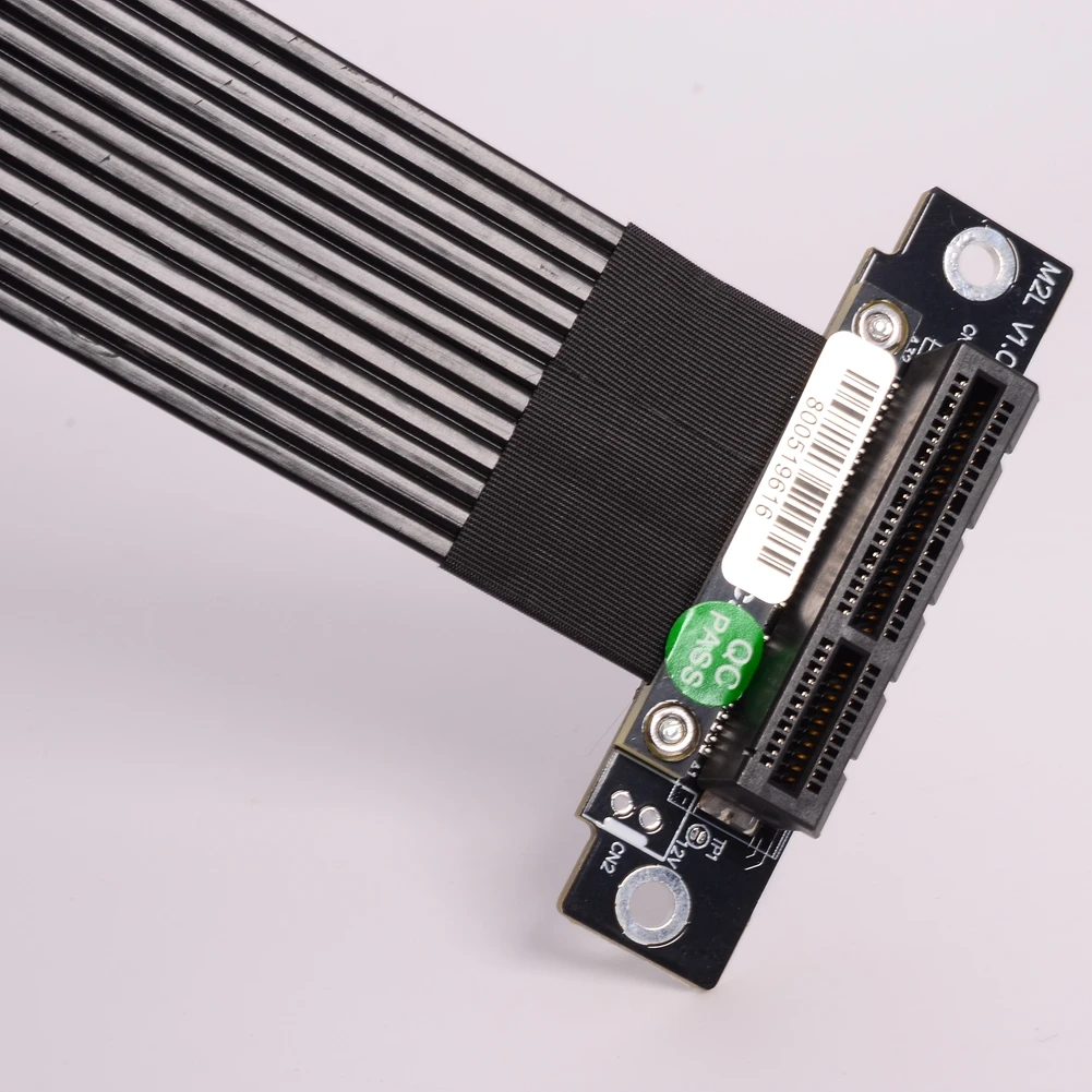 Фото Кабель-удлинитель ADT-Link PCIe 4.0 x4 на x4 Gen 4/3, адаптер-райзер для видеокарт, сетевых карт, жестких дисков, игровых ПК, NVMe SSD, USB №4