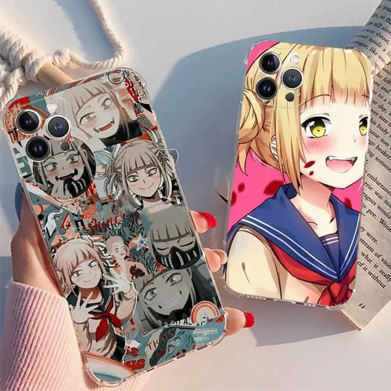 

Anime Himiko Toga Phone Case For iPhone XR X XS Max 14 13 Pro Max 11 12 Mini 6 7 8 plus SE 2020 Printing Cover