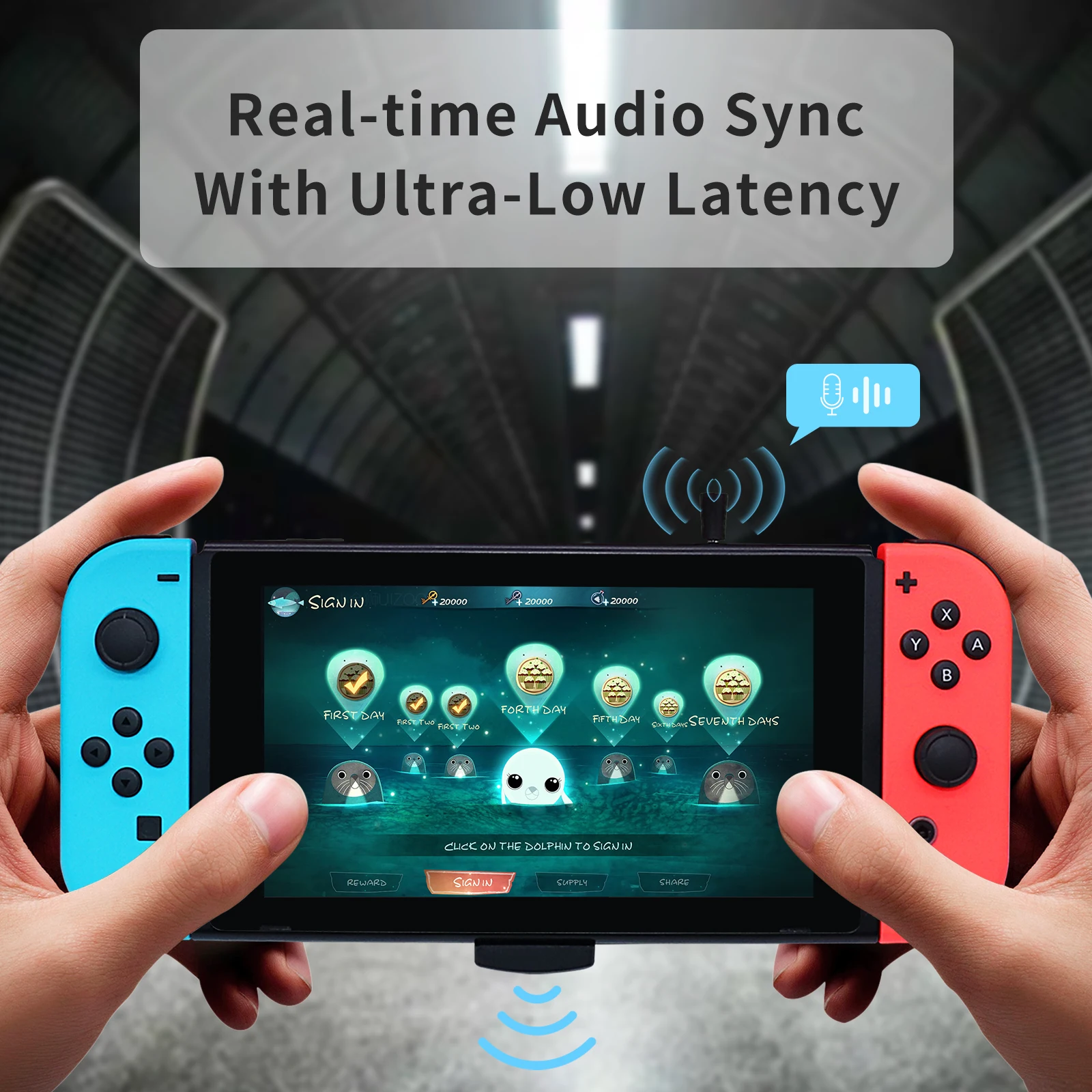 Фото Беспроводной 5,0 Bluetooth-совместимый адаптер USB передатчик VF приемник для Nintendo Switch PS4 PS5 ПК аудио адаптер конвертер №4