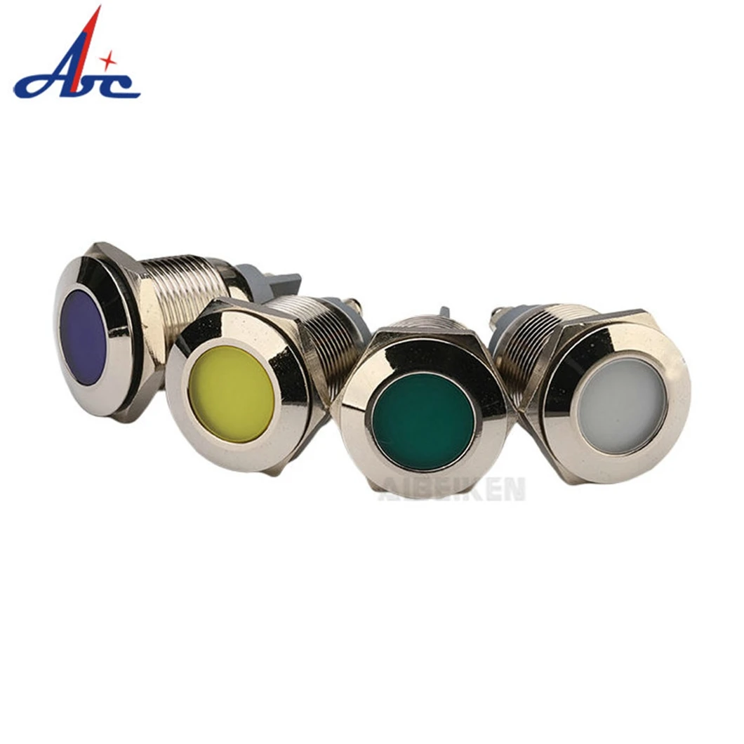 ABILKEEN 19 мм металлический светодиодный светильник с плоской головкой 3 В-220 В