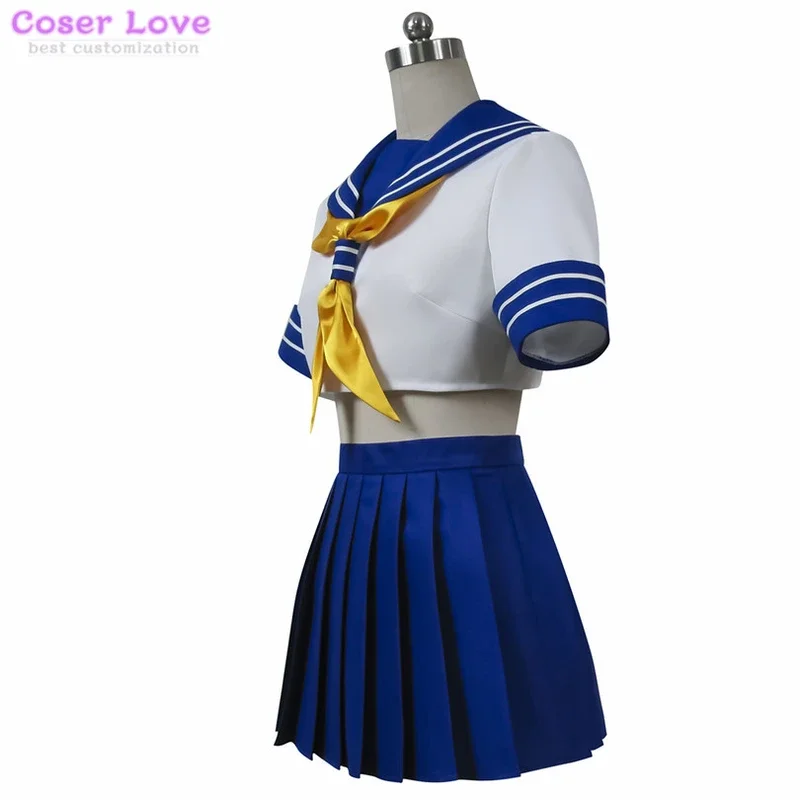 Фото XT8Ikki Tousen Kanu Unchou Школьная форма Костюм моряка Косплей Костюм для выступлений Хэллоуин Карнавал Новый год Рождество Co@XT6! №3