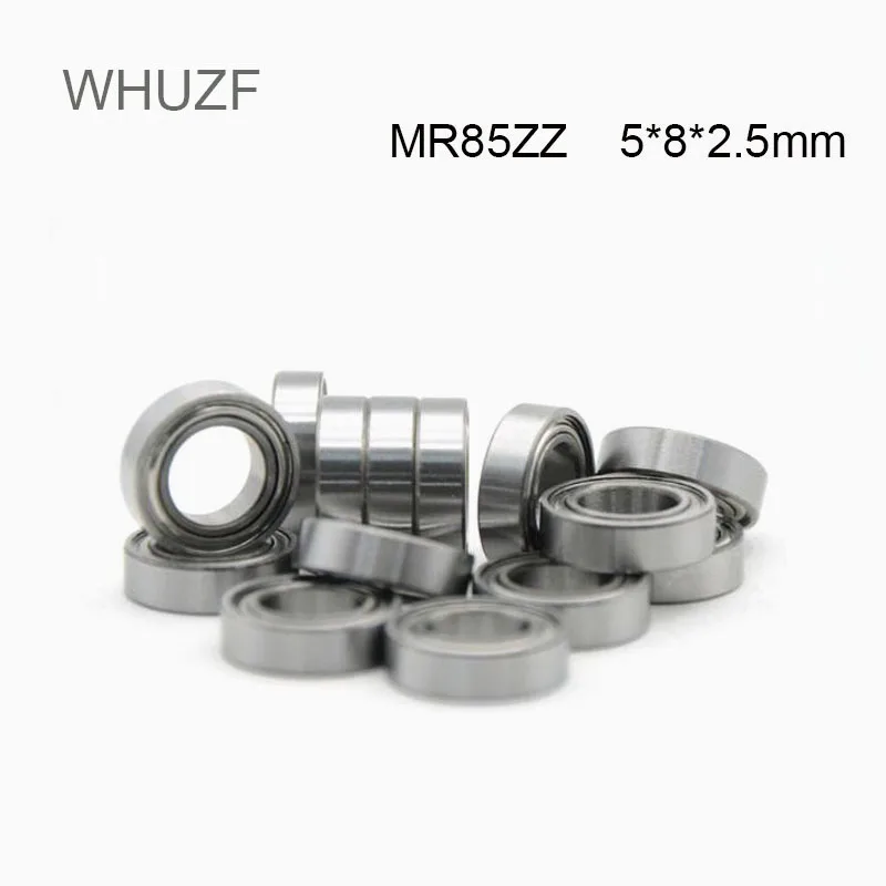 

MR85ZZ Bearing 10/20/50pcs L-850ZZ 5x8x2.5mm Deep Groove Ball Bearing ABEC-5 Miniature Bearing Advanced MR85 MR85Z WHUZF