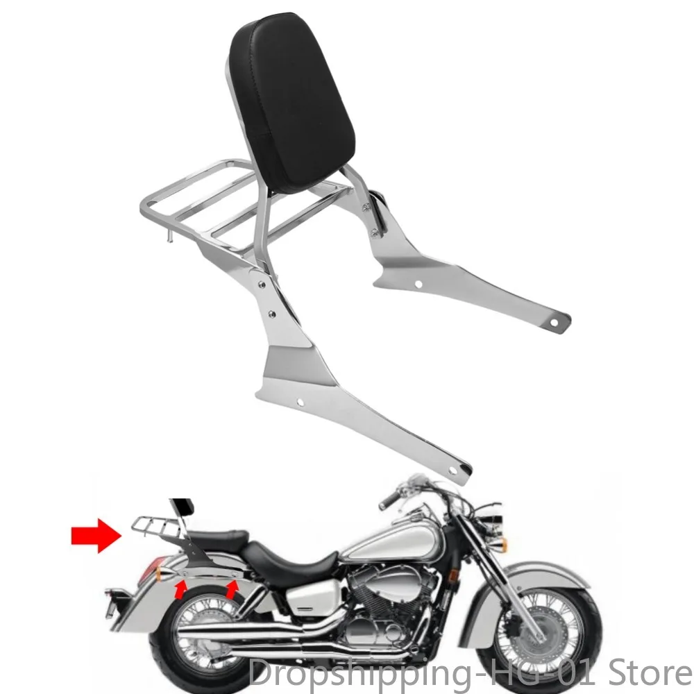 Дозир хромированный для мотоцикла Sissy Bar сумка T1 Suzuki Volusia VL800 Boulevard M50 C50 2005-2011