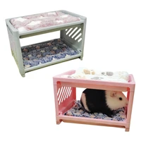 corner house cage nest for rat chinchilla sleep and play habitat small animals corner nest accessories drop shipping