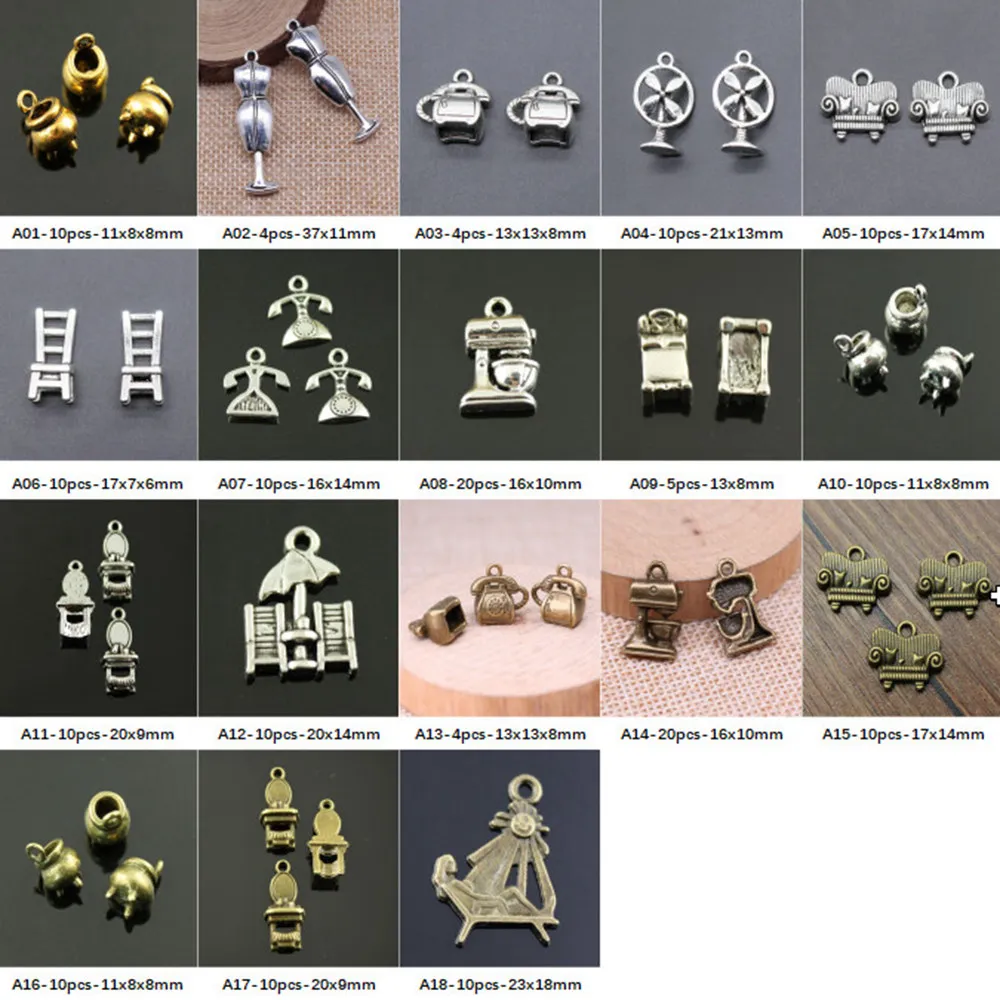 

New Arrival Furniture Charms For Jewelry Making Gifts For Women
