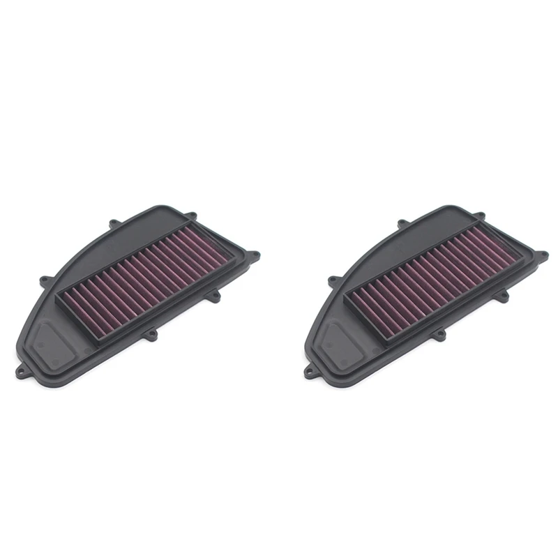 

2X Motorcycle High Flow Air Filter For KYMCO 250 Xciting300 CT250 300 Air Filter Replacement