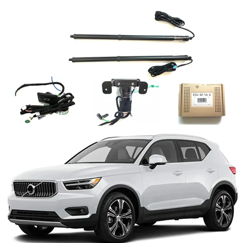 

Для Volvo XC40 2018-2022, Модифицированная электрическая задняя дверь, модификация автомобиля, автоматический подъем, задняя дверь, Электрический багажник