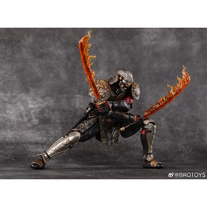 Фото 【Доставка в течение 24 часов】BROTOYS × GDTOYS GB003 Tekken Yoshimitsu (Deluxe Edition) Light Warrior, фигурка в масштабе 1/12, подарочные игрушки №2