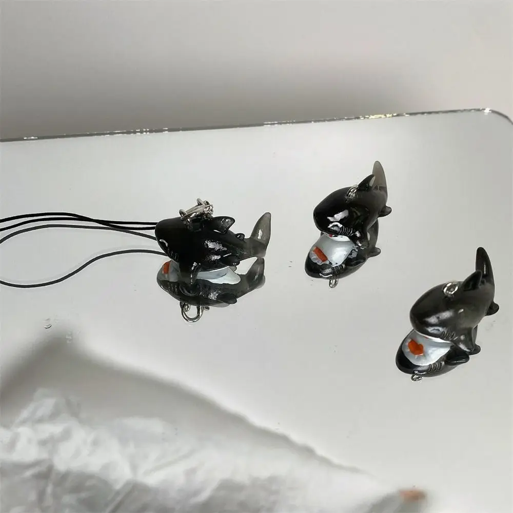 Морское существо Рыба Телефонная цепочка Морской заяц Черный Кит Ремешок для
